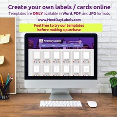 3.33-Inch Round Adhesive Labels – 150 Quality Sheets for Smudge-Free Printing
