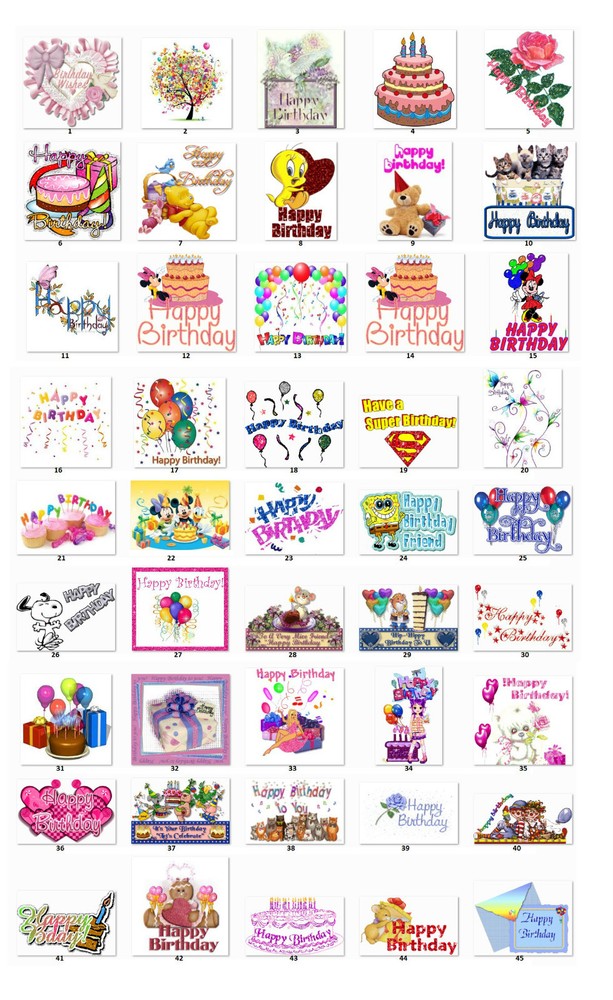 30 Personalized Return Address Labels Birthdays, Birthday cakes Buy 3 get1 free