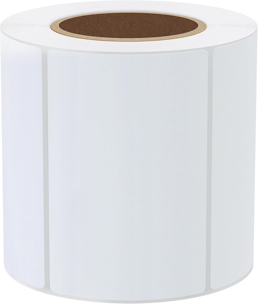 Hybsk 3X2 Inch Direct Thermal Labels for Barcodes, Address, Compatible with Roll