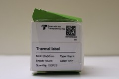 Thermal Labels for Nelko PM220 Label Maker, 2 inch (50mm) Round Thermal Label…