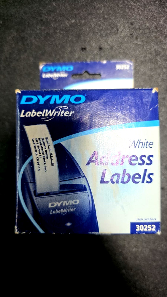 OEM Dymo Address label 2 Rolls 700 labels in total for #30252 -“NEW (Seal)”