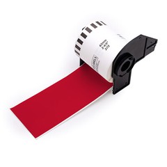 Non-OEM Fits BROTHER DK-2205 RED Continuous Labels (9) Rolls 2-4/9″ by 100′