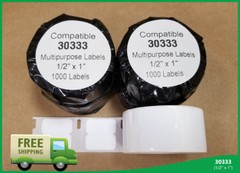 20 Rolls of 1000 Multipurpose Labels in Cartons for DYMO® LabelWriters® 30333