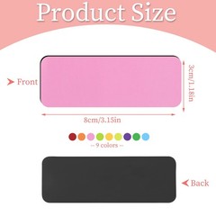 50 Pcs Magnetic Dry Erase Labels Name Plates Name Tag for Whiteboards Locker
