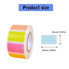 Rewritable Handwritten Adhesive Labels Suitable for Indoor Outdoor Applications