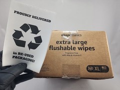 Lot of 50 Ebay Seller Large 4″ x 6″ Re-Used Packaging Cover-up Sticker Label