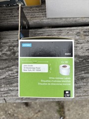 Dymo Labelwriter Address Labels 1-1/8″x 3-1/2″ -3 rolls (480labels)