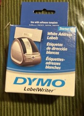 Dymo Stamps Labels Starter Roll Of 130 Labels 1 1/8″ x 3 1/2” (28mm x 89mm).