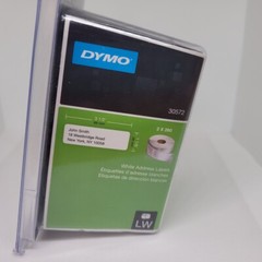 Dymo White Address Labels 3 1/2″ x 1 1/8″ 2 rolls Model 30572