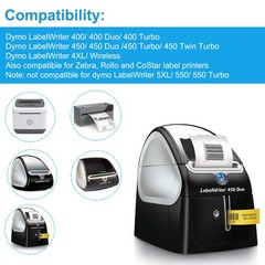 1PK Compatible for DYMO 30256 Thermal Shipping Labels 2-5/16″ x 4″ for 450 Turbo