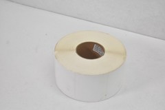 Lot of 2 Rolls Labels Direct Thermal White 3-1/4″ x 3-3/4″ Adhesives Bulk