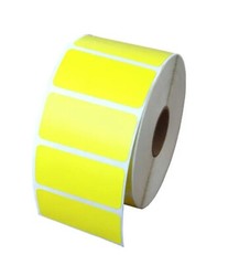 YEL 2.25″x1.25″ Direct Thermal Labels | Use w/ Zebra Munbyn Rollo | 1000 Labels