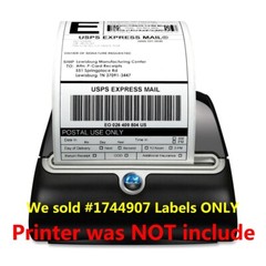 4 Rolls 220 Thermal Shipping Labels 4×6 Compatible 1744907 Dymo 4XL LabelWriter