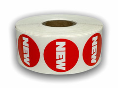 NEW Food Packaging Stickers 1-1/8” Round Labels 1000 Total – Easy Peel & Stick
