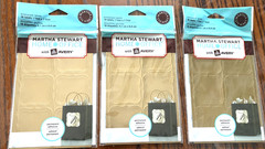 Embossed 18 labels, adhesive, 3 packs, new Avery Martha Stewart