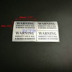 300pcs Labels WARNING WARRANTY VOID Tamper Proof Seal Stickers 1.5” x 0.79”