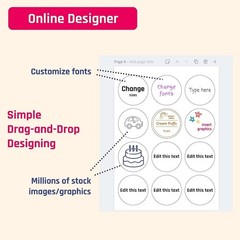 Self-Adhesive Matte Finish Labels – 4″ x 5″ | 800 Durable Stickers Included