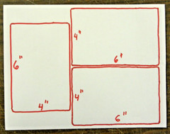 (3) 4X6 SHIPPING BLANK LABEL ON 8-1/2″ X 11″ SELF ADHESIVE FULL SHEET MAILING HR