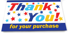200 Thank You Cards for eBay Sellers For Your Purchase Notes