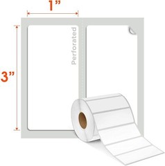 2ROLLS Thermal LabelWriter Address Paper 2000 Labels / Roll 3″X1″ For Zebra 3X1