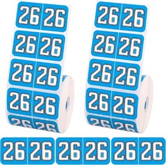 1000pcs 2026 Year Stickers Gradient 3/4×1-1/2 File Folder Labels Office Supply