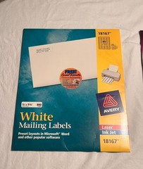 Lot of 4- office supplies – Return address labels matte and Premium photo paper