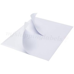 8.5×5.5 Half Sheet Shipping Labels Self Adhesive Sticker Laser & Inkjet Printers