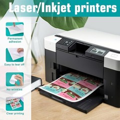 Shipping Address Labels FBA SKU Mailing Printable (25 Sheets, 6-UP) 4” x 3.33”