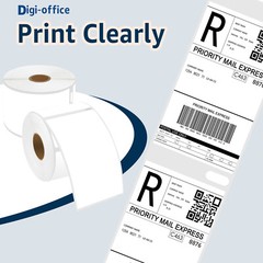 12Rolls 2-5/16″ x 4″ Large White Shipping 300 Labels 30256 For Dymo LabelWriter