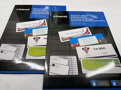 NIB 2 Pack- Polaroid 240 Premium White Mailing Labels Ink Jet Printers 480 Total