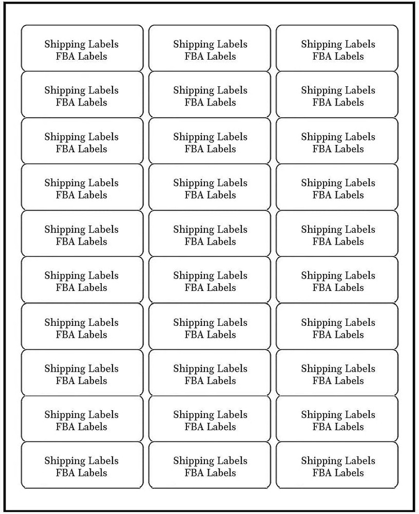 Address Labels for Inkjet Printers 1″ X 2-5/8″, Pack of 15000 Labels