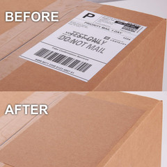 Kraft 4 X 6 Stickers 250 Labels for Packages, Cover up Labels, 1 Roll