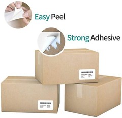 10Roll 4″x2″ Large White Paper Labels DK-1240 DK1240 for Brother,600 Labels/Roll