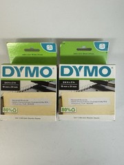 2 – Dymo 3/4″ X 2″ White Return Address Labels 30330 (500 labels)