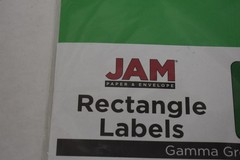 Jam Paper Shipping Address Labels Standard Mailing 2″ x 4″ Gamma Green 2 Pack