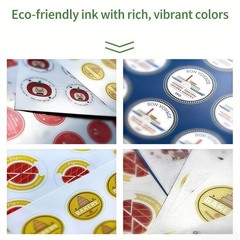 500-10000 Pack Personalised Printed Custom Stickers Labels for Business Private