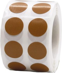 White 1/2″ Inch Round Adhesive Labels 1,000 Color Coding Dot Stickers for Effic
