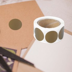 3 Rolls Golden Stickers for Envelopes Seal Package Label Gift Gifts