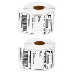 2 rolls 30256 Compatible with DYMO Premium Adhesive Address Labels – Roll of 300