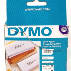 DYMO 30256 White Shipping Labels 300 Count NEW Open Box