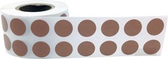 Tan 1/2″ Inch Round Adhesive Labels 1,000 Color Coding Dot Stickers for Effic…