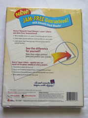 AVERY White Address Labels 5161 Laser 1”x4” 2000 labels
