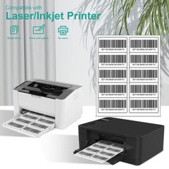 1000 Count Blank Address Shipping Labels 100 Sheets 2″ x 4″ 10-UP 10 Per Sheet