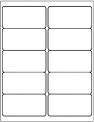 10-UP Address Labels,/Address Mailing Labels 500 Sheets Shipping Sticker Labels