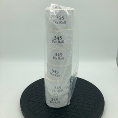 Zebra Eltron Rollo 2″x2″ Compt Direct Thermal Shipping Labels | 6 Rolls | 345/RL