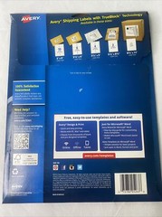 Avery 5263 True Block Shipping Labels White Laser 2″ x 4″ 210 Labels 21 Sheets