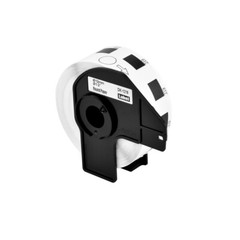 3x 1200 Round White Paper Label 1/2″ DK-1219 for Brother, with Cartridge Frames