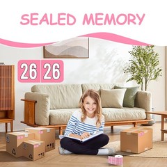 2026 Year Stickers, Waterproof File Folder Labels, Self-Adhesive Rectangle Tabs