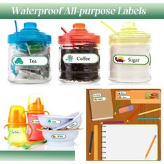 320 Pcs Baby Bottle Labels for Daycare, Name Labels for Daycare, Self Laminat…