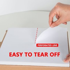 1000-4000 Premium 8.5X 5.5″ Half Sheet Self Adhesive Shipping Labels 2 Per Sheet